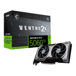 MSI VENTUS GeForce RTX 5060 TI 16G 2X OC PLUS NVIDIA 16 GB GDDR7
