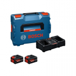 Bosch Starter Set 2xEXBA18V-80, EXAL 18V2-320, LB