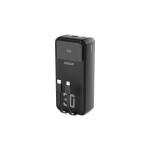K15MAX K15MAX 30000mAh PD 22.5W Powerbank sisseehitatud kaablitega must