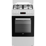 Beko FSM52330DWDS Eraldiseisev pliit Elektriline Gaas Valge