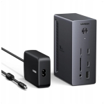 Ugreen 14w1 USB-C CM843 | 2x DP | HDMI | USB-C PD 100W | RJ45 1Gb/s