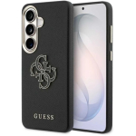 Guess PU 4G Resin Metal Logo kott Samsung Galaxy S26+ mustas