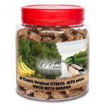 O'CANIS O'CANIS Fitness-Bits Plus part with banaan Mono - koeratoit - 400g