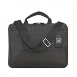 Rivacase 8823BLACKMELANGE s&uuml;learvutikott 33,8 cm (13.3") Portfell Must