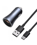 MOBILE MOBILE CHARGER CAR 40W/DARK GRAY TZCCJD-0G BASEUS