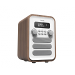 Denver DAB-48WHITE Personaalne Digitaalne Valge, Puit