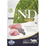 FARMINA N&D Prime Cat Lamb ja Blueberry Adult - kassi kuivtoit - 300 g