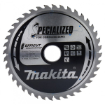 Makita E-12170 TCT saw 185X1.5X30mm 15&deg; T40 EFFICUT for glued panels