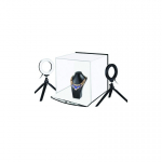 Puluz Photography box with a set of ring lamps, 30x30x30cm