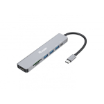 Equip 133494 s&uuml;learvuti dokk ja pordireplikaator Juhtmega &uuml;hendatud USB 3.2 Gen 1 (3.1 Gen 1) Type-C H&otilde;be