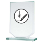 Detail Detail Engraved glass trophy