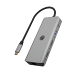 ICY ICY BOX IB-DK4012-CPD Juhtmega &uuml;hendatud USB 3.2 Gen 1 (3.1 Gen 1) Type-C S&ouml;ehall, Must