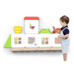 Viga Viga Toys Locomotive-shaped magnetic educational board