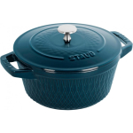 Staub &uuml;mmargune malmpott - 2,3 liitrit, Marine