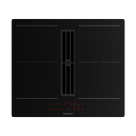 FABER FABER S.p.A. GALILEO SLIM A600 Must Sisseehitatud 60 cm Tsooniga induktsioonplaat 4 tsoon(id) Sisseehitatud kapuuts