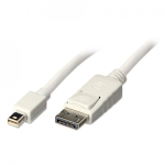Lindy 41057 DisplayPort-kaabel 2 m Mini DisplayPort Valge