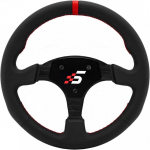 Simagic P-330R Steering Wheel w/o Hub, 330mm - Leather