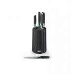 Joseph Joseph Joseph JJ-5 Knife Set in Elevate Sage Carousel Block