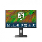 Philips 3000 series 32B1U3900/00 PC lamekuvar 80 cm (31.5") 3840 x 2160 pikslit 4K Ultra HD LCD Must