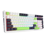 REDRAGON K686WBG-RGB-MAX Eisa Max klaviatuur USB + RF Wireless + Bluetooth Valge