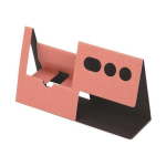 Pencil Pencil case-phone holder "ori-pact", pink NOP-D02PI