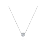 Brilio Brilio Silver Brilio Silver Sparkling Silver Heart Necklace NCL53W