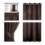 AmeliaHome KARD/AH/SAMET/EYELETS/TUMED/PUNANE/140X245/1TK