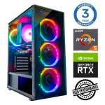 INTOP Ryzen 5 7500X3D 32GB DDR5 250SSD M.2 NVME RTX5050 8GB no-OS
