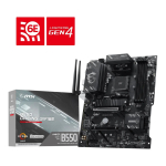 MSI B550 GAMING WIFI6E emaplaat AMD B550 Pesa AM4