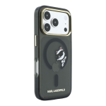 Apple Apple iPhone 18 Pro Max HC MagSafe IML Peekaboo Print & Metal Frame Musta
