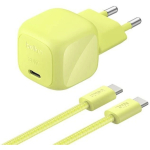 Belkin Boost Charge USB-C/USB-C 30 W laadija PD-iga, must + kaabel WCA008kq2MGR-B6