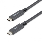 StarTech.com USB315C5C6 USB-kaabel USB 3.2 Gen 1 (3.1 Gen 1) 1,8 m USB C Must