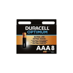 Patarei Patarei Duracell Optimum AAA, 8-pakk