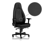 Gaming Gaming chair Noblechairs ICON Black Edition Vinyl / PU hybrid leather Gaming Chair, Black