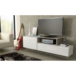 Cama Cama telerikapp SIGMA 3 180 valge / valge l&auml;ige + sonoma tamm