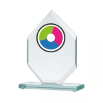 Detail Detail LuxorJet color printing glass trophy