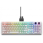 Alienware Tri-Mode AW920K klaviatuur M&auml;ngimine USB + RF Wireless + Bluetooth Valge