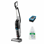 Bissell CrossWave HF2 Select Varstolmuimeja Vahelduvvool Kuiv & m&auml;rg Kotita 0 l 340 W Must, Sinine, Hall