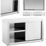 Royal Royal Catering Cabinet ścienna gastronomiczna with drzwiami przesuwanymi STAL 100 x 45 x 60 cm