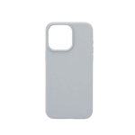 Apple Apple iPhone 15 Pro Max Premium Magsafe Soft Touch Silicone Case New Function Grey Blue