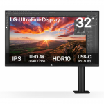 LG 32UN880K-B PC lamekuvar 80 cm (31.5") 3840 x 2160 pikslit 4K Ultra HD LCD Must