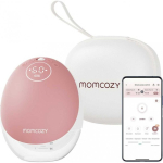 MOMCOZY PORTABLE WIRELESS BREASTFEEDING PUMP M9, PINK