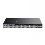 TP-Link Omada SG6654XHP v&otilde;rgul&uuml;liti Juhitav L3 Gigabit Ethernet (10/100/1000) Power over Ethernet tugi 1U Must