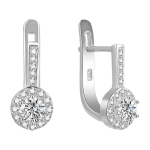 Beneto Silver earrings AGUC1835