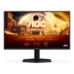 AOC G4 25G42E PC lamekuvar 62,2 cm (24.5") 1920 x 1080 pikslit Full HD LED Must, Punane
