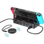 Unitek Unitek &uuml;hendusjaam, m&otilde;eldud Nintendo Switchile, PD 100W, HDMI 4K, RJ-45, kaardilugejale