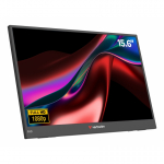Verbatim Portable 15.6" FHD Monitor LIGHT Kaasaskantav monitor Must 39,6 cm (15.6") LCD 1920 x 1080 pikslit