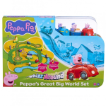 PEPPA PEPPA PIG Whizz Around Peppa M&auml;ngukomplekt Peppa maailm