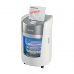Leitz IQ OptiMax Small Office 350 paberihunt Micro-cut t&uuml;&uuml;pi purustaja 58 dB 22,3 cm Hall, Valge