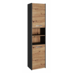 Topeshop S40 ANTRACYT/ARTISAN vannitoakapp